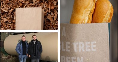 Photo – A Ukrainian startup will launch the production of eco-packaging from leaves in France