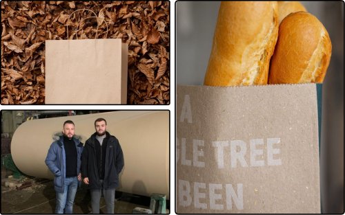Украинский стартап запустит производство экоупаковки из листьев во Франции
