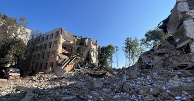 Photo – Damage to nature from one Russian missile strike in Sumy region reached tens of millions UAH