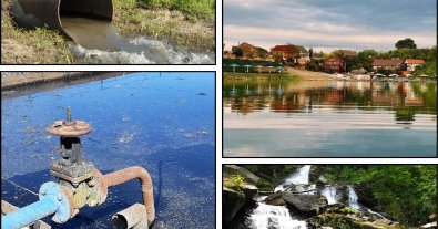 Фото – На Закарпатье в курортном городке канализационные стоки загрязняют реки