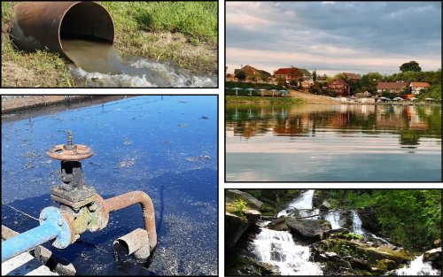 На Закарпатье в курортном городке канализационные стоки загрязняют реки