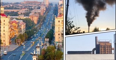 Photo – In Zaporozhye, an entrepreneur poisons the air with black smoke from a makeshift stove