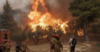Photo – Greece has been engulfed by catastrophic forest fires due to global warming