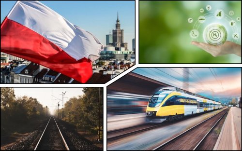 The first self-produced hydrogen train was tested in Poland