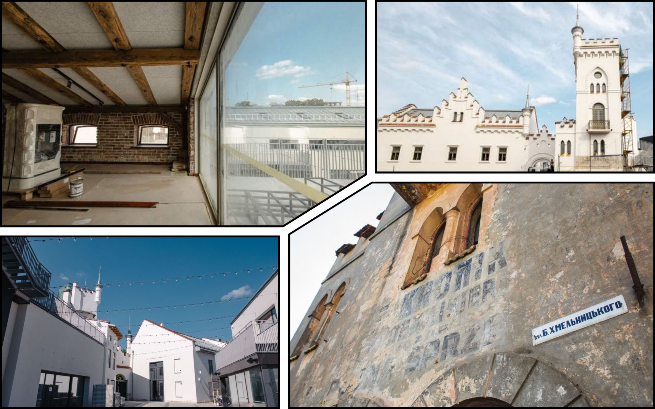 Photo – A jam factory was converted into an art center with solar panels in Lviv