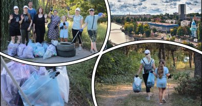 Photo – Teenagers started a movement combining sports and care for the environment in Kropyvnytskyi