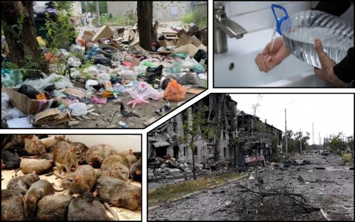 Lack of water and mountains of garbage: the occupied Luhansk region is threatened with a humanitarian disaster