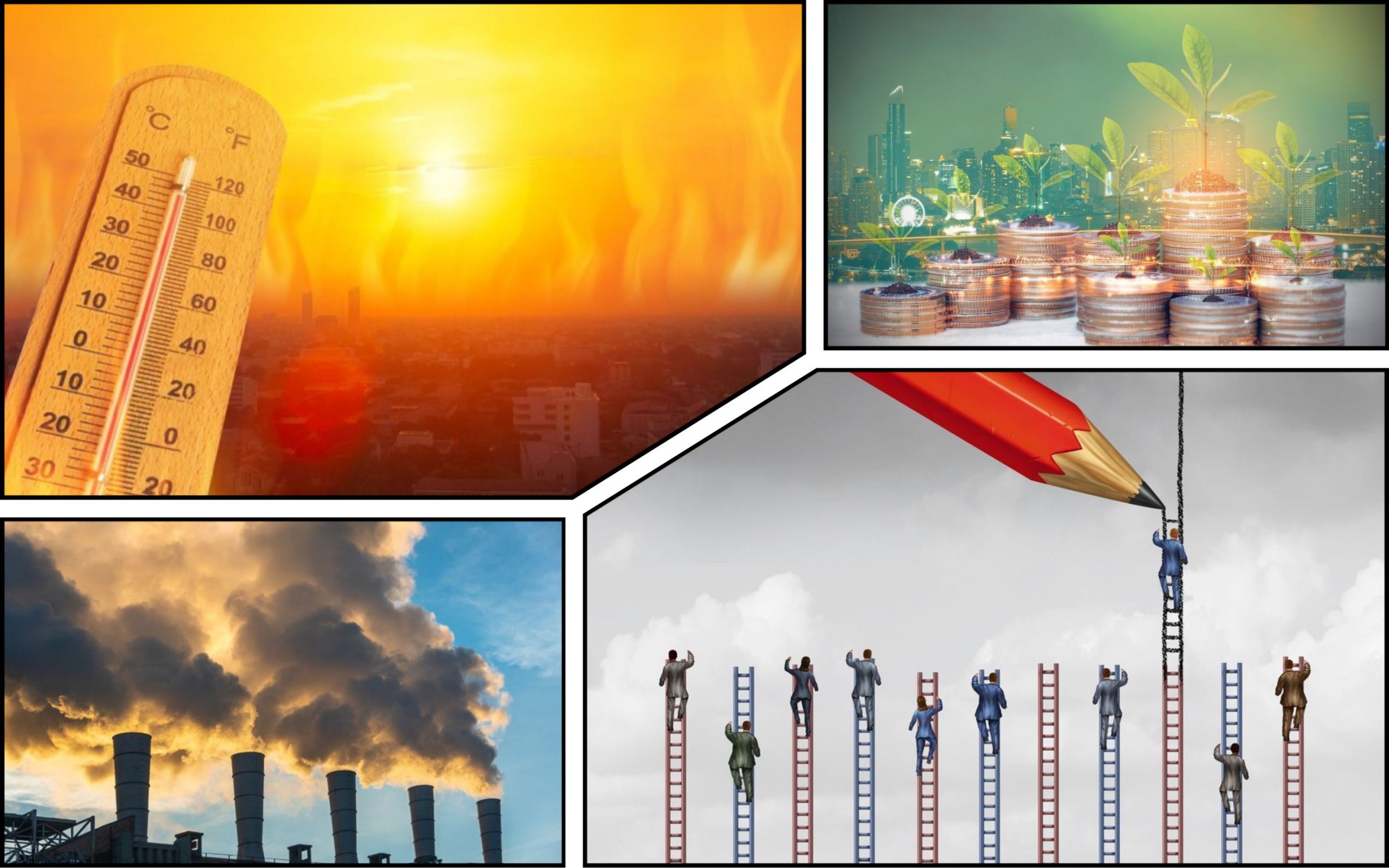 Photo – Companies would lose 44% of profits if they paid for climate damage – study