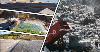 Фото – В Киеве впервые в Украине закроют свалку по современным стандартам