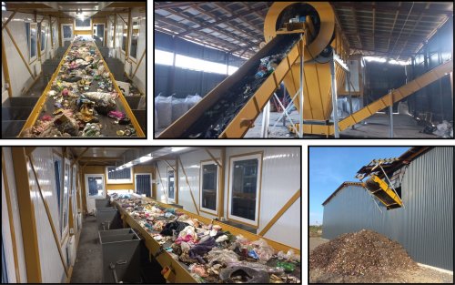 A garbage sorting line with a capacity of 15 tons per hour was launched in Transcarpathia