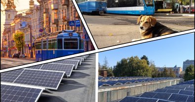 Photo – A powerful SPP was installed at the tram depot in Vinnytsia