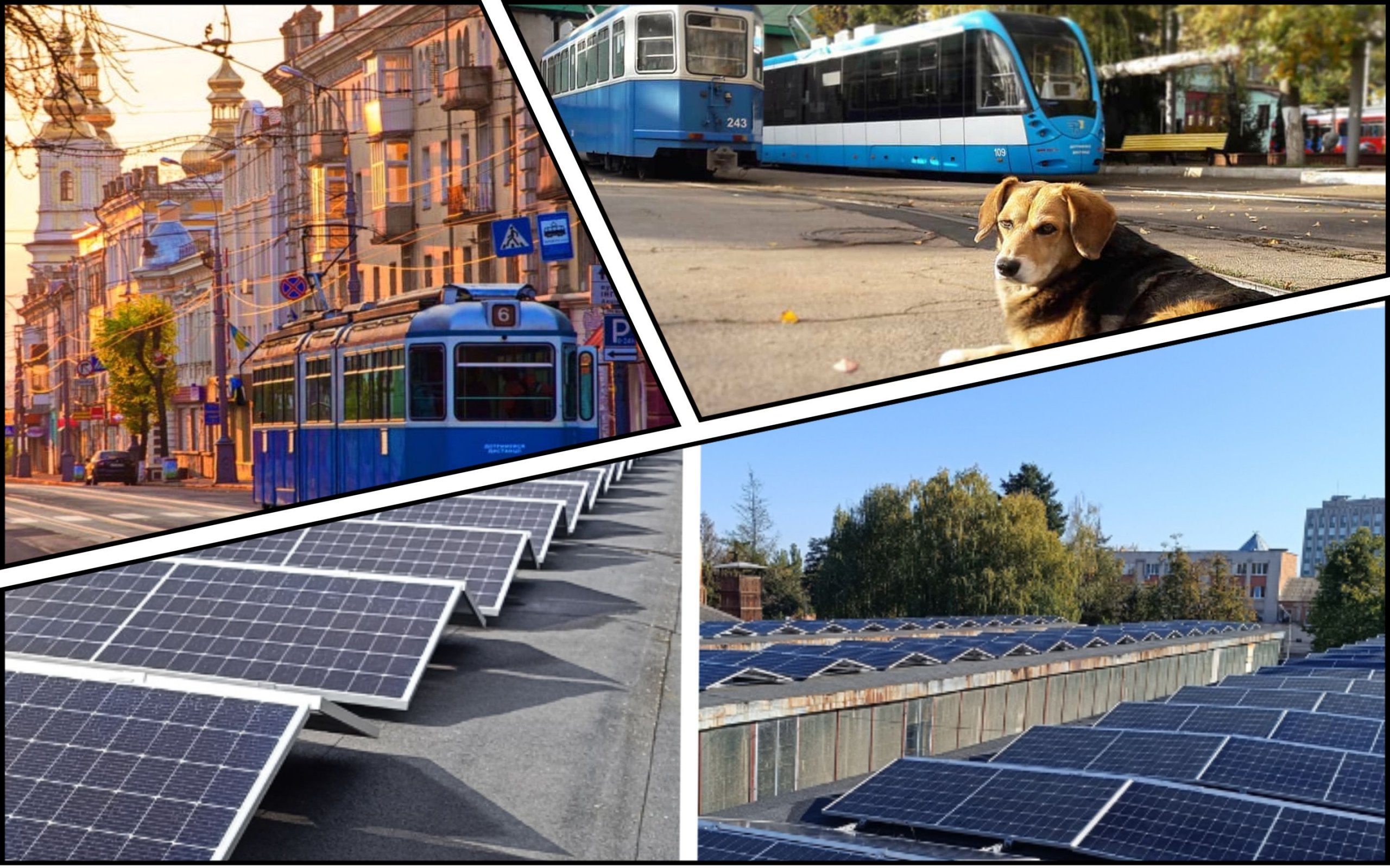 Photo – A powerful SPP was installed at the tram depot in Vinnytsia