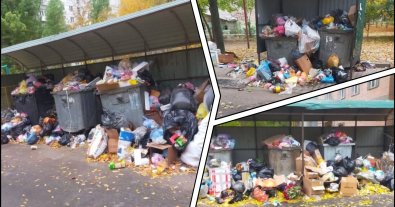 Фото – Оккупированный Мелитополь утопает в мусоре: россияне бездействуют