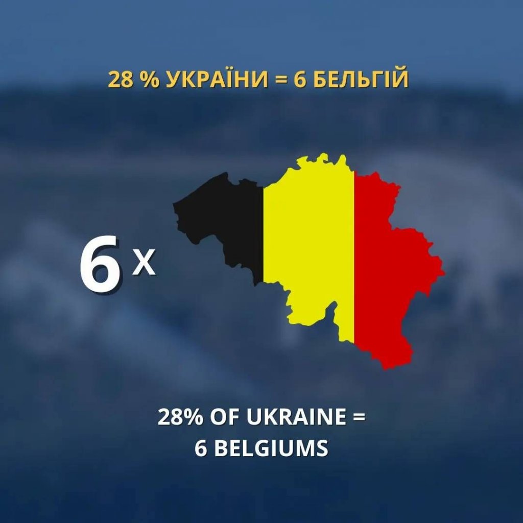 Фото – 28% України заміновано
