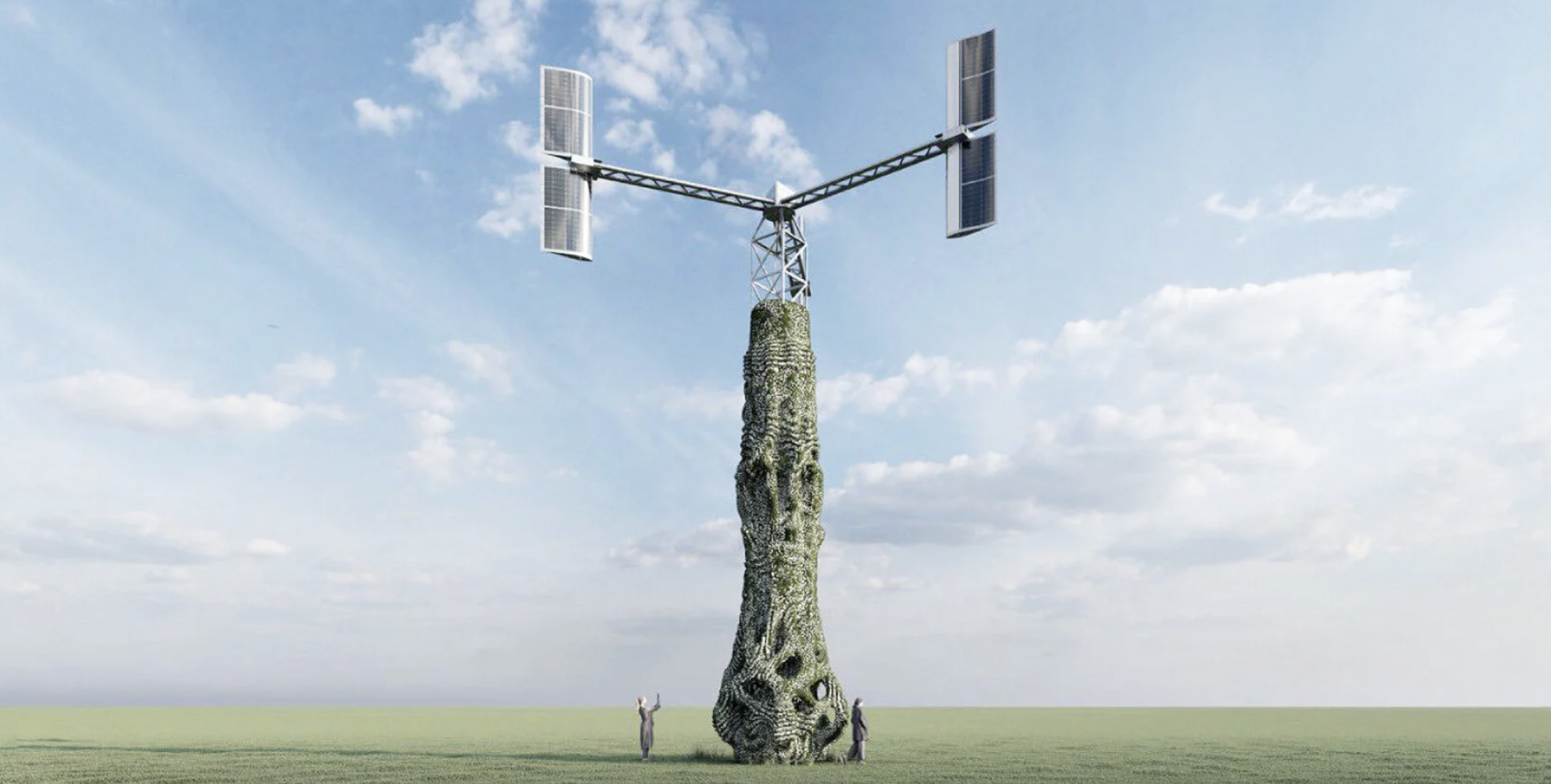Photo – The world's first solar-wind power plant was created in Spain