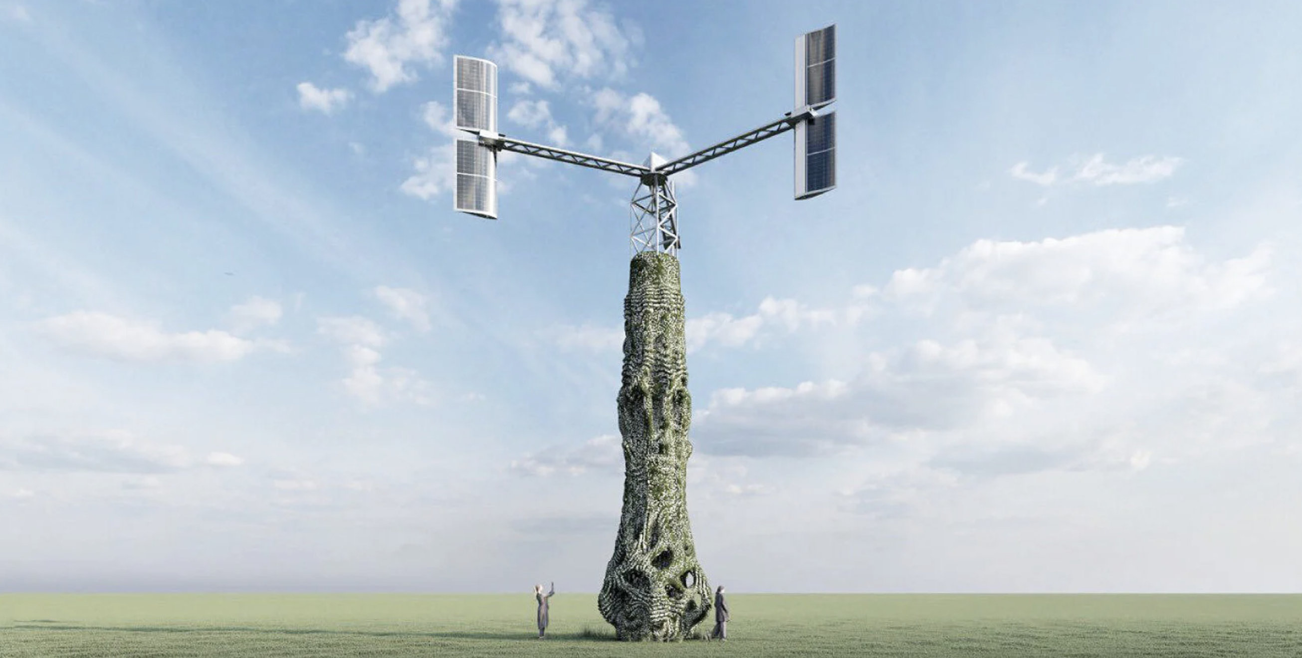 Photo – The world's first solar-wind power plant was created in Spain