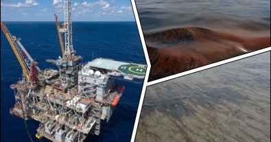 Фото – В Мексиканском заливе произошел разлив 26 000 баррелей нефти