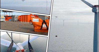 Фото – Ветровой гигант Orsted заменил корабли на дроны для обслуживания оффшорных ВЭС