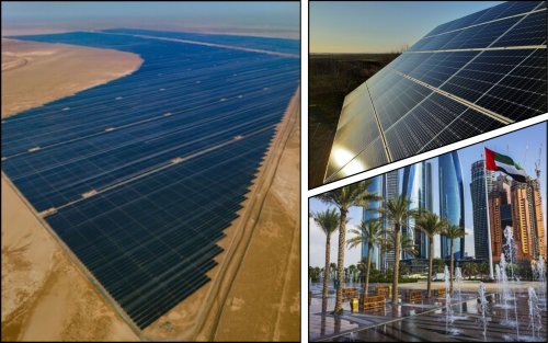 The UAE launched the world's largest solar power plant with 4 million panels