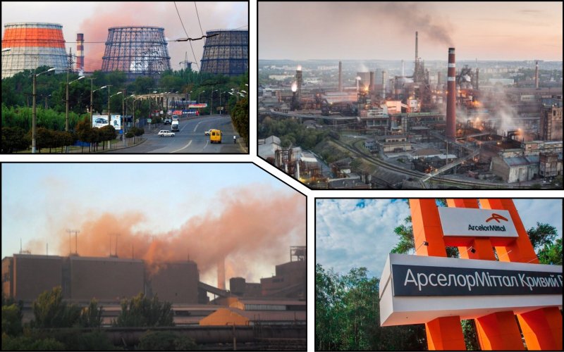 "АрселорМиттал" вызвал 87% промышленного загрязнения воздуха Кривого Рога