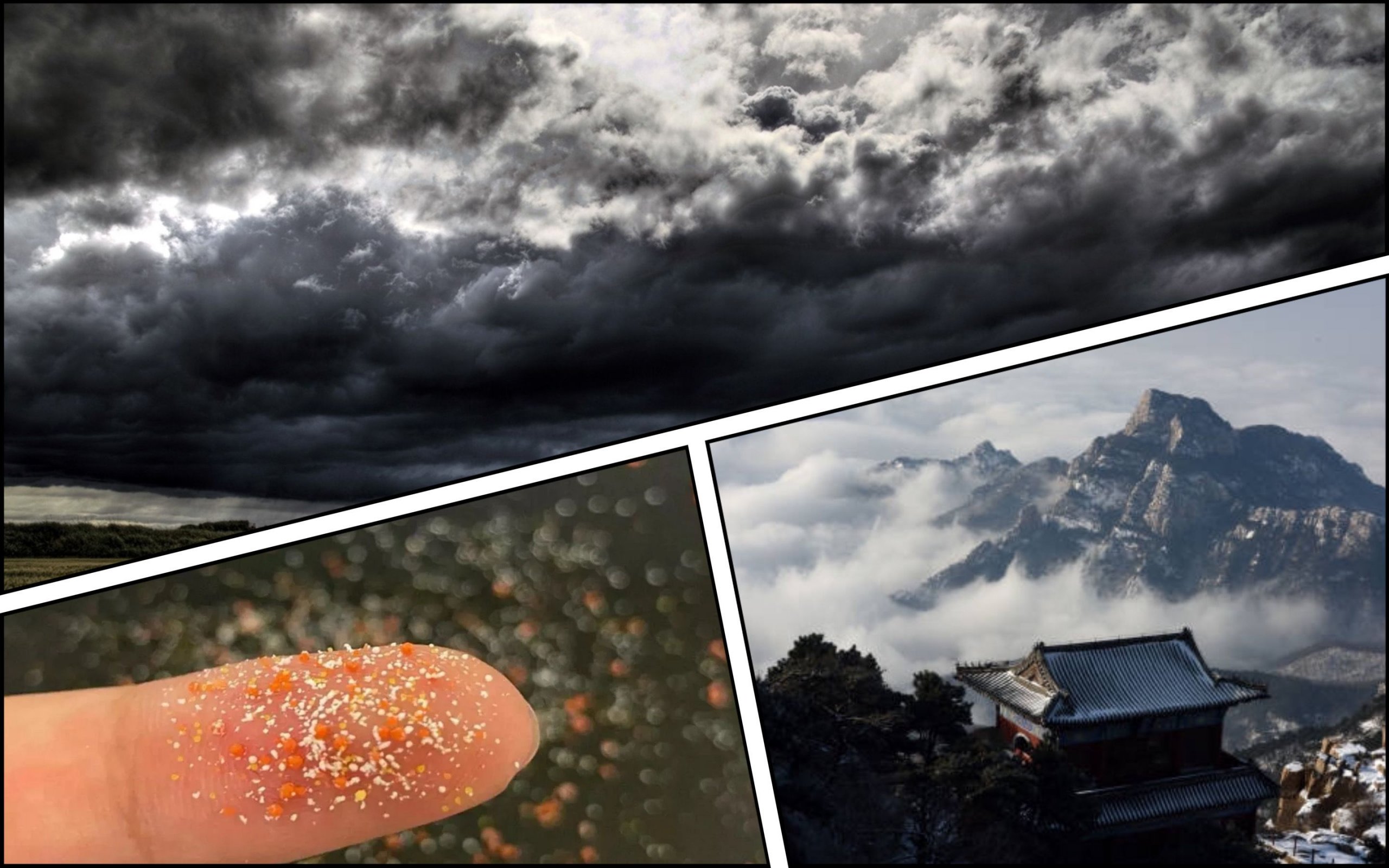 Photo – Airborne microplastics may affect cloud formation and weather – study
