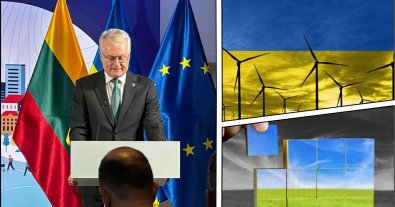Photo – The green recovery of Ukraine is critical for energy independence from Russia – the President of Lithuania