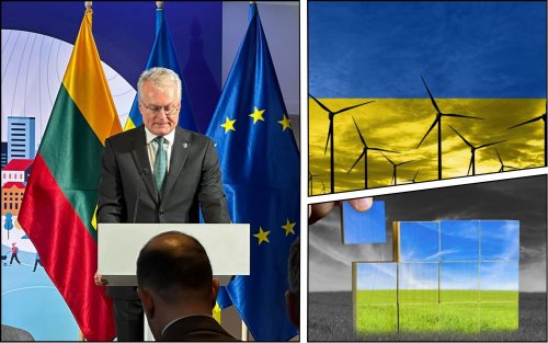 Зеленое восстановление Украины критическое для энергонезависимости от россии – Науседа