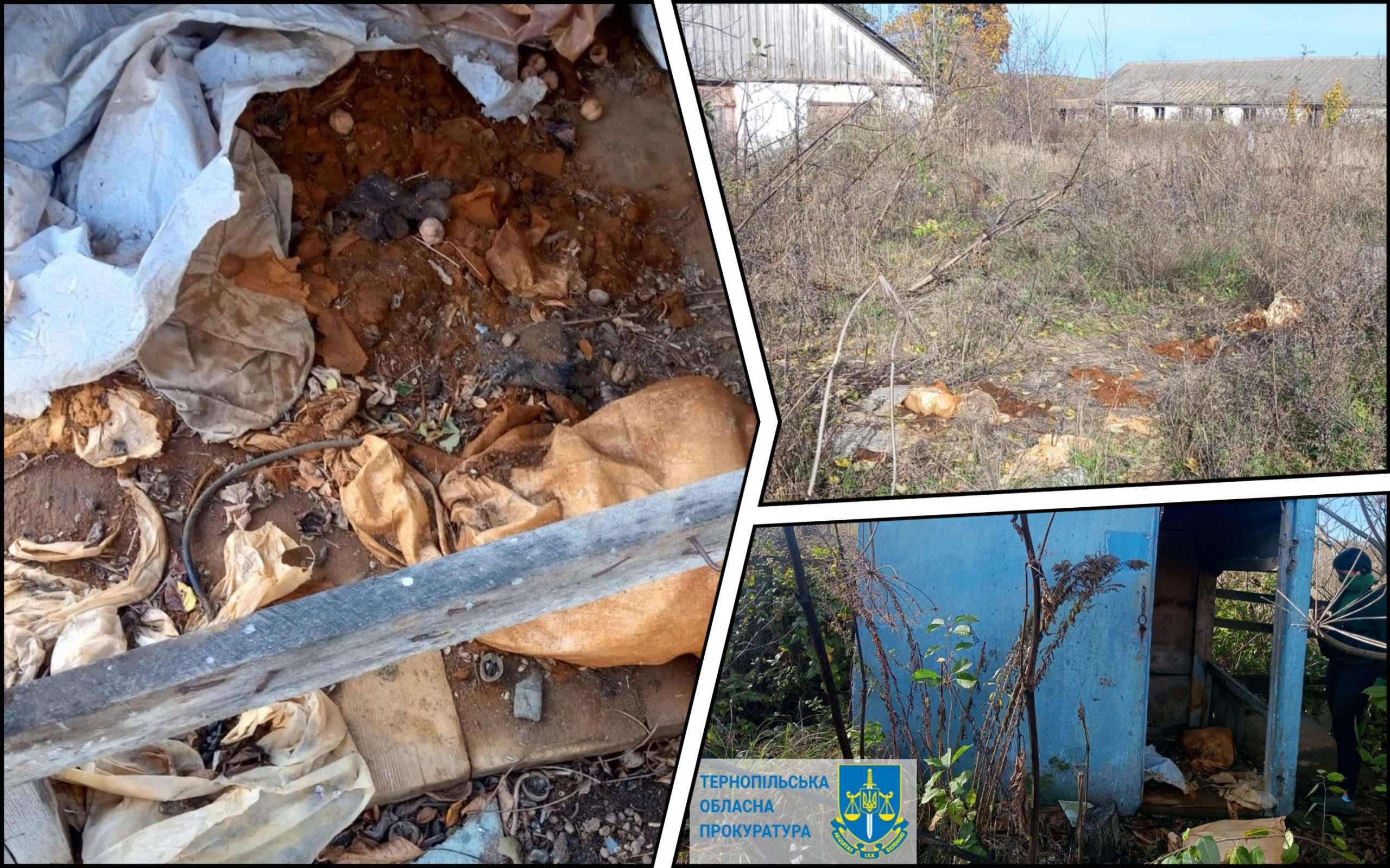 Photo – A case for pollution by pesticides lying in the open air was opened in Ternopil region
