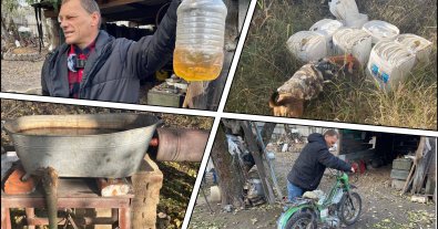 Фото – Мешканець Сумщини почав виготовляти бензин зі сміття, яке збирає у лісі