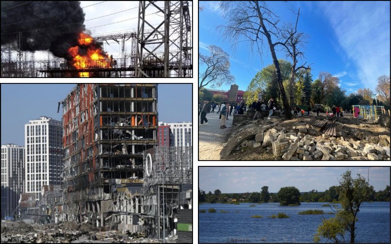На Киевщине подсчитали колоссальные убытки для окружающей среды за время войны