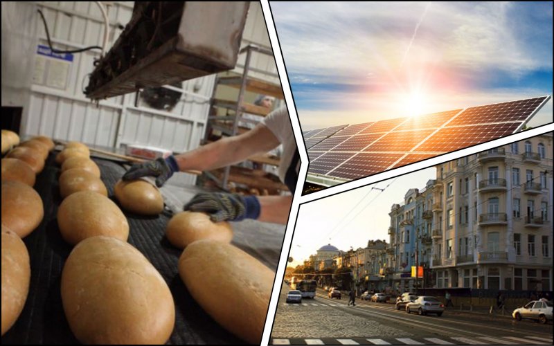 Solar energy provided a third of the electricity for baking bread in Vinnytsia