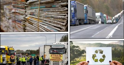 Photo – Due to the blockade of the Polish border, the cost of waste paper has doubled in Ukraine