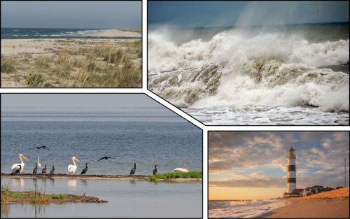 A storm in the Black Sea washed away Dzharylgach and Tendra spits