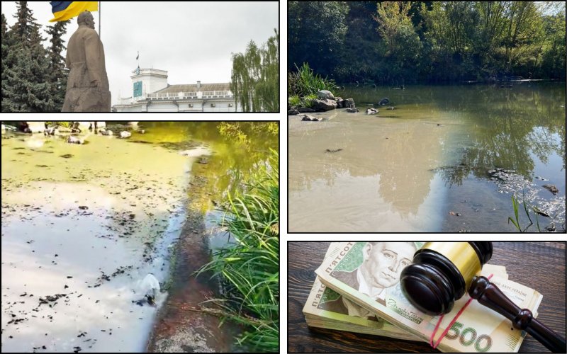 В Житомире водоканал будут штрафовать за загрязнение реки Тетерев нечистотами