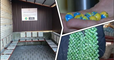 Фото – У Дніпрі пластикове сміття перетворюють на прикраси, сумки та лави. Відео