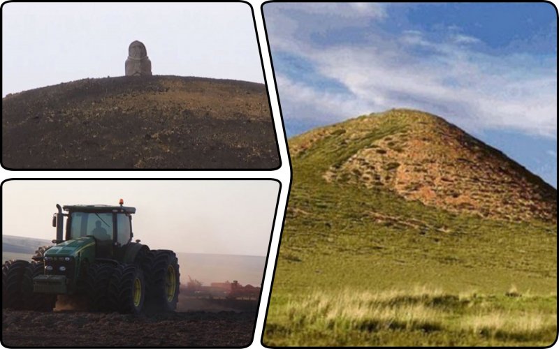 Four Scythian mounds protected from plowing in Mykolaiv region