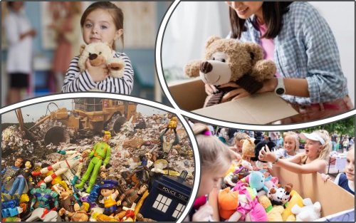 Украинцев призвали сдавать детские игрушки для повторного использования