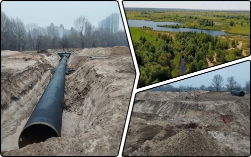 Water utility destroyed a part of a nature reserve – losses amounted to UAH 2.6 million