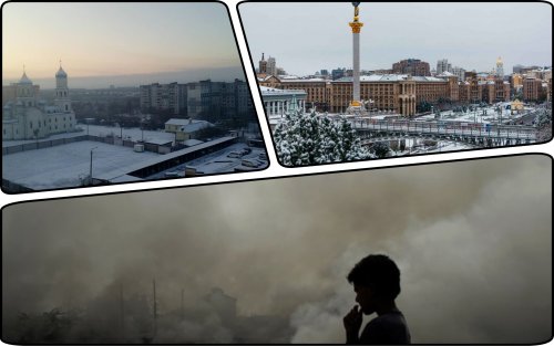 High levels of air pollution recorded in Kyiv and Kryvyi Rih