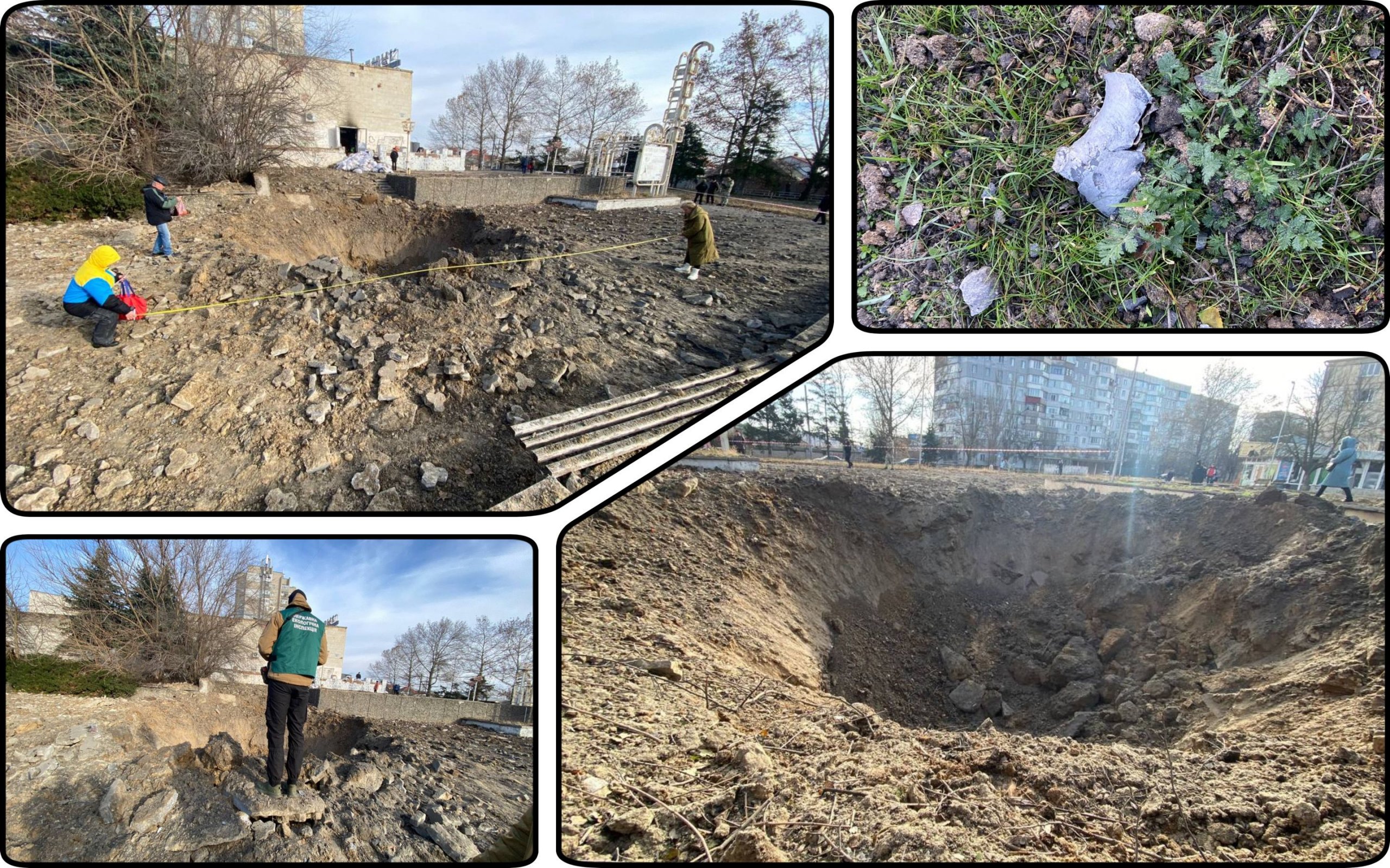 Photo – Russian shelling alone caused tens of millions of hryvnias in damage in Kherson