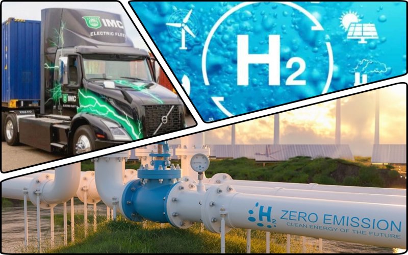 The American logistics giant is switching to hydrogen trucks