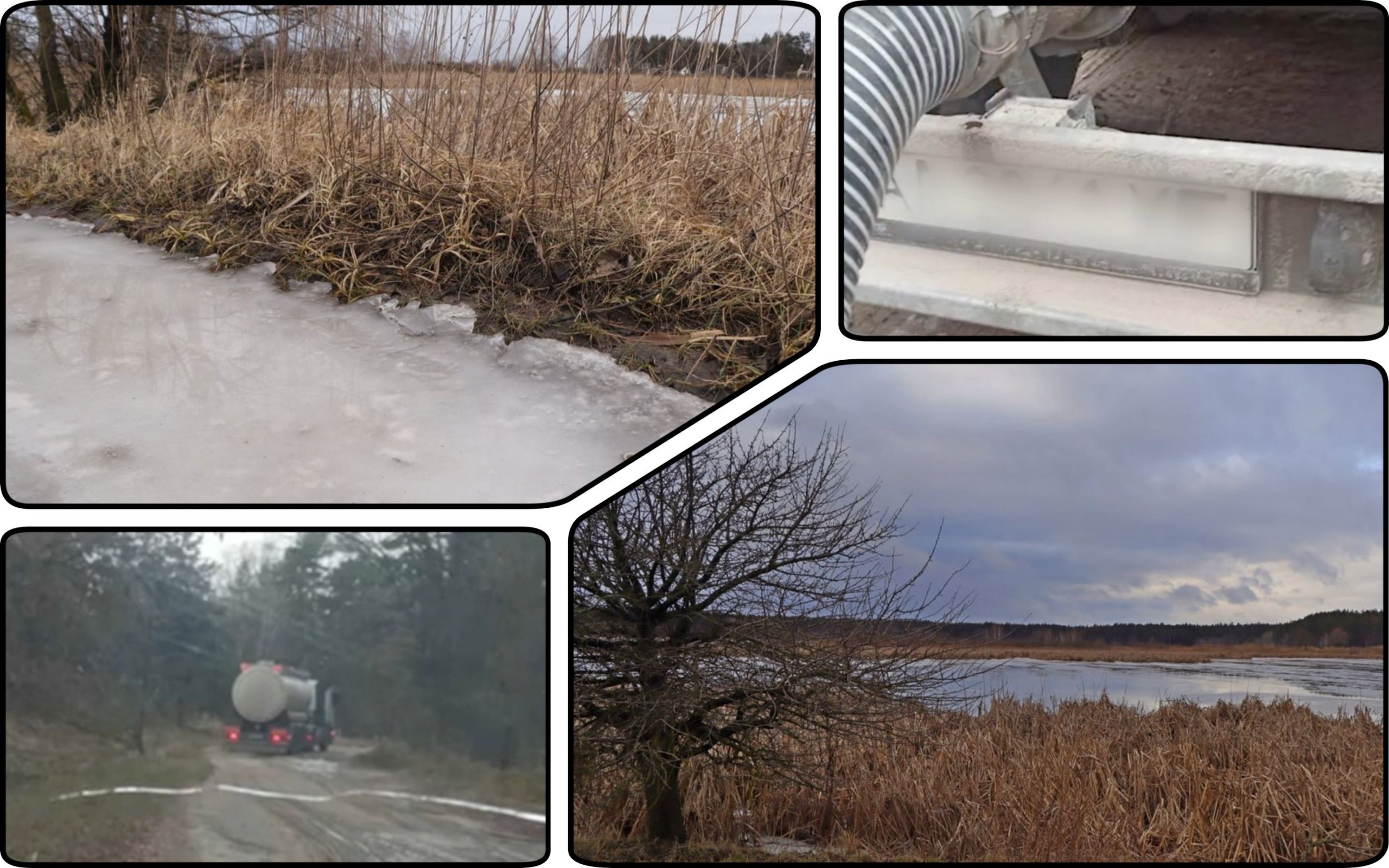 Photo – Residents of Okhtyrka complained about the discharge of waste from a meat processing plant into the lake