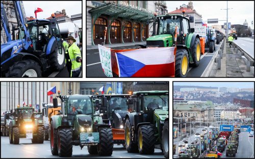 Czech farmers protest against Green Deal