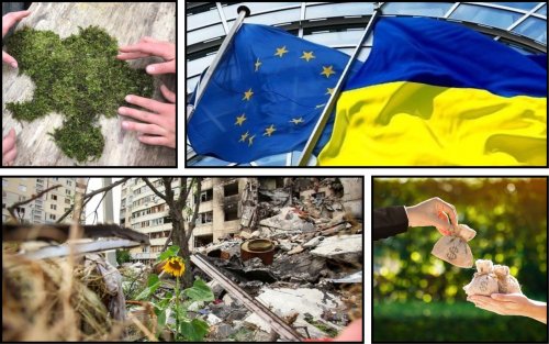 EU supports €50 billion aid for Ukraine with environmental component