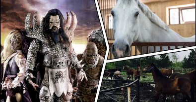 Фото – Рок-гурт Lordi приєднався до порятунку тварин, що постраждали від війни в Україні