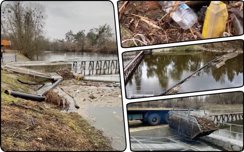 Volunteers cleaned the river from 45 tons of garbage in Kharkiv