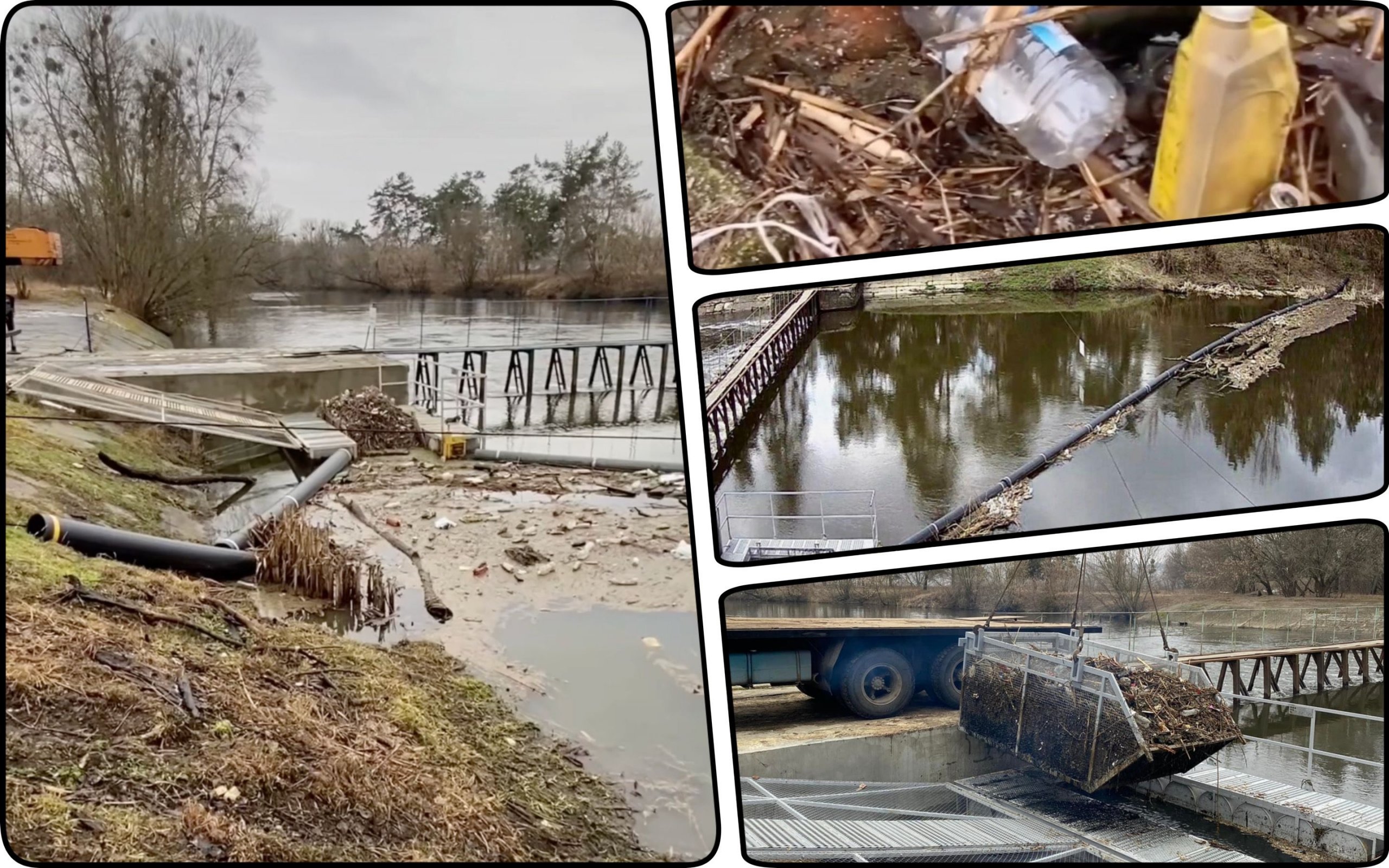 Photo – Volunteers cleaned the river from 45 tons of garbage in Kharkiv