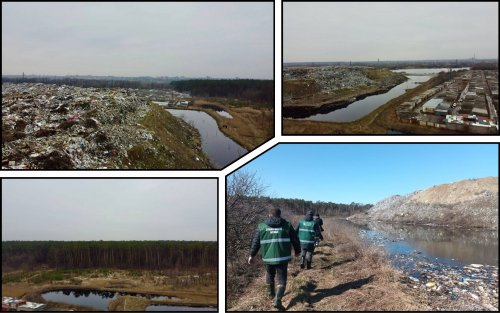 В Житомире коммунальщики вызвали загрязнение вод и земель стоками из свалки