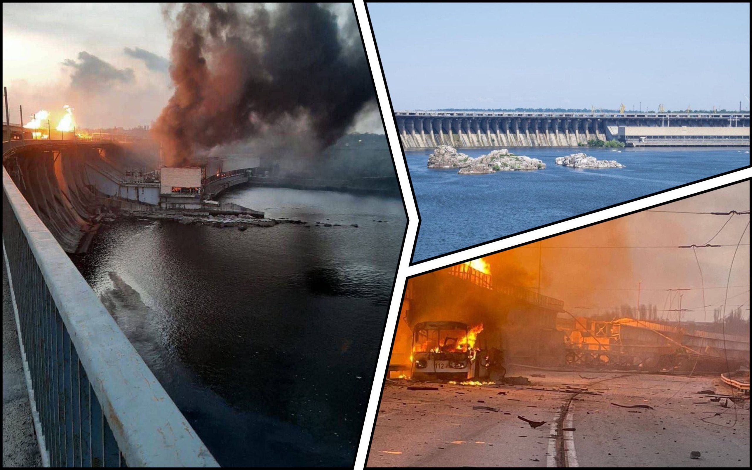 Photo – Russians tried to cause a new eco-disaster: consequences of a massive attack