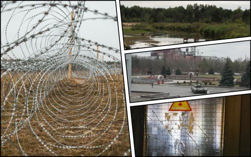 Defensive structures are planned to be built on part of the Chornobyl reserve